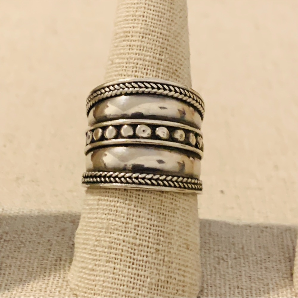 Vintage | Band | Sterling Silver Band | Whimsgoth | Festival - Picture 15 of 15